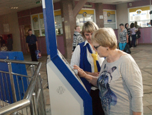 В Омской области внедряют систему электронных терминалов по продаже билетов на рейсовые автобусы